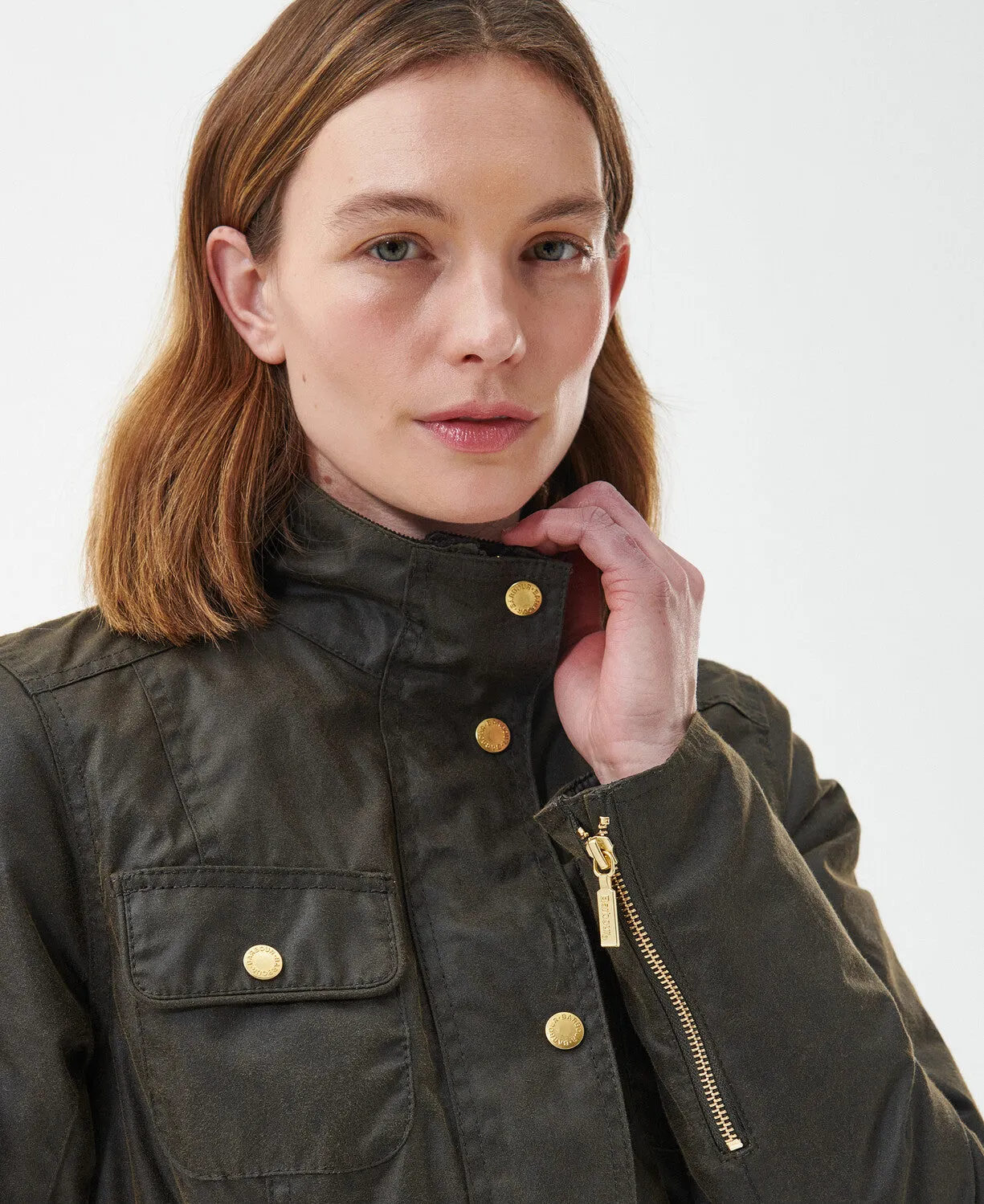 Barbour Winter Belted Utility Wax Jacket