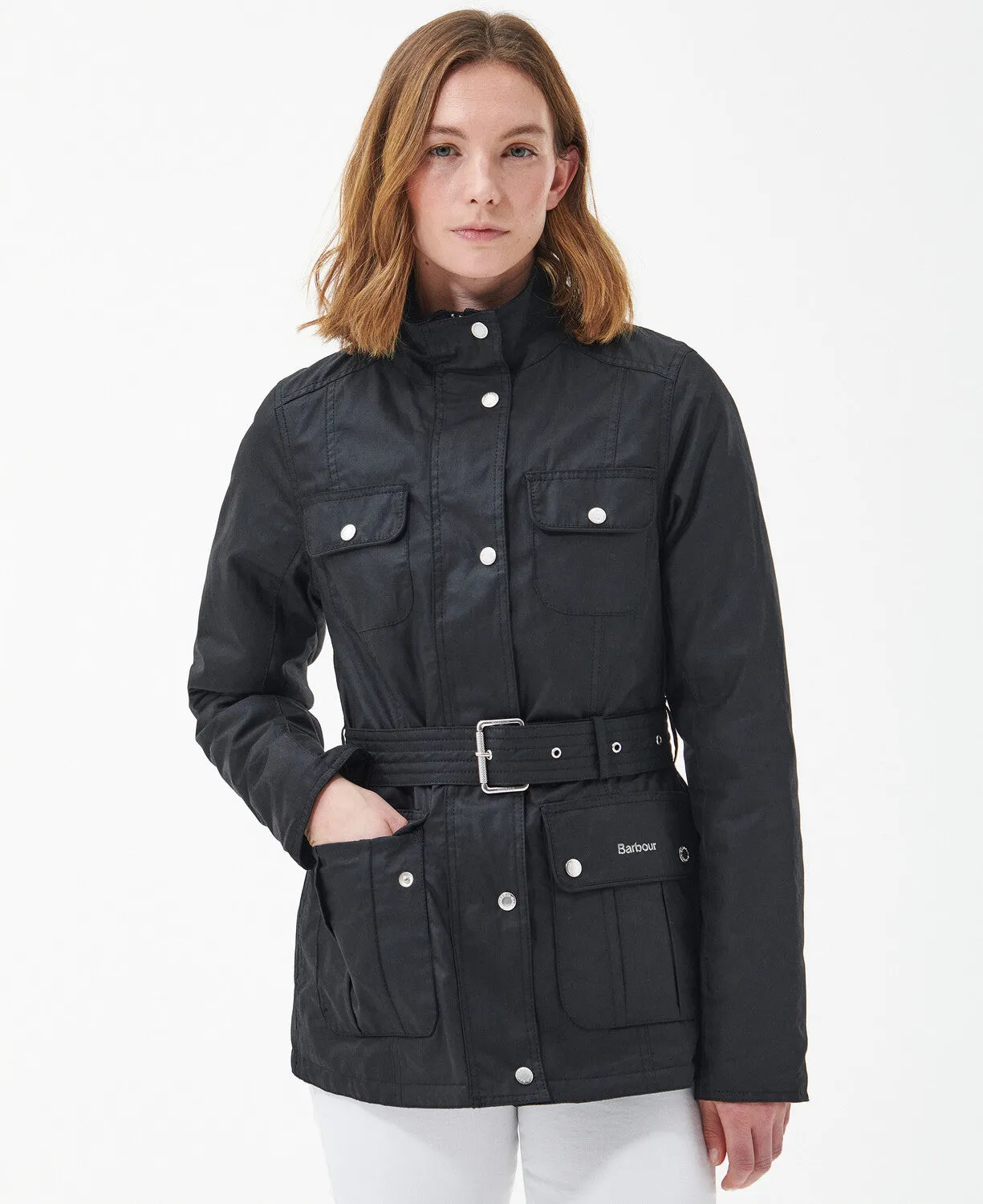 Barbour Winter Belted Utility Wax Jacket