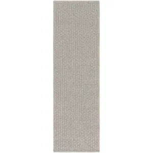 Barcelona Light Gray Runner Rug