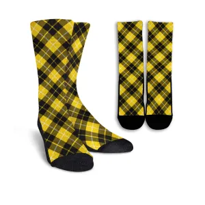 Barclay Dress Modern Tartan Crew Socks Cross Tartan Style