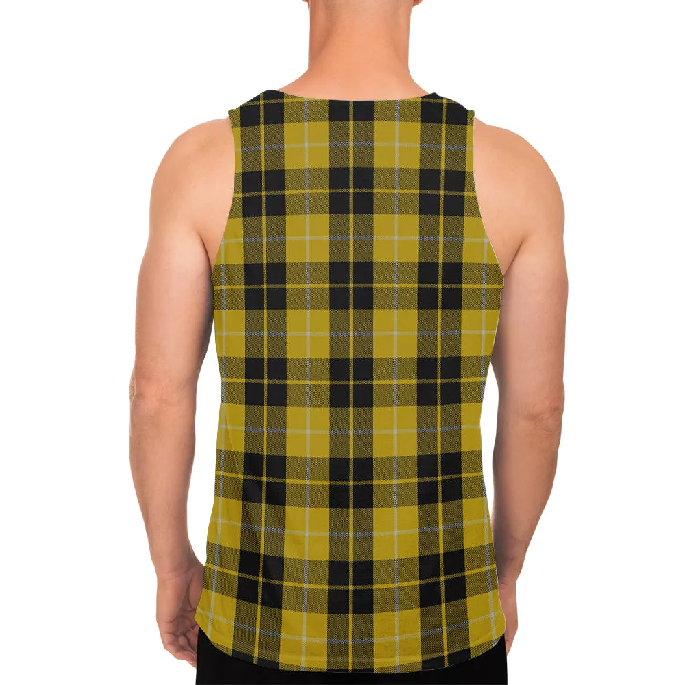 Barclay Dress Tartan Mens Tank Top with Family Crest