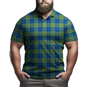 Barclay Hunting Ancient Tartan Mens Polo Shirt