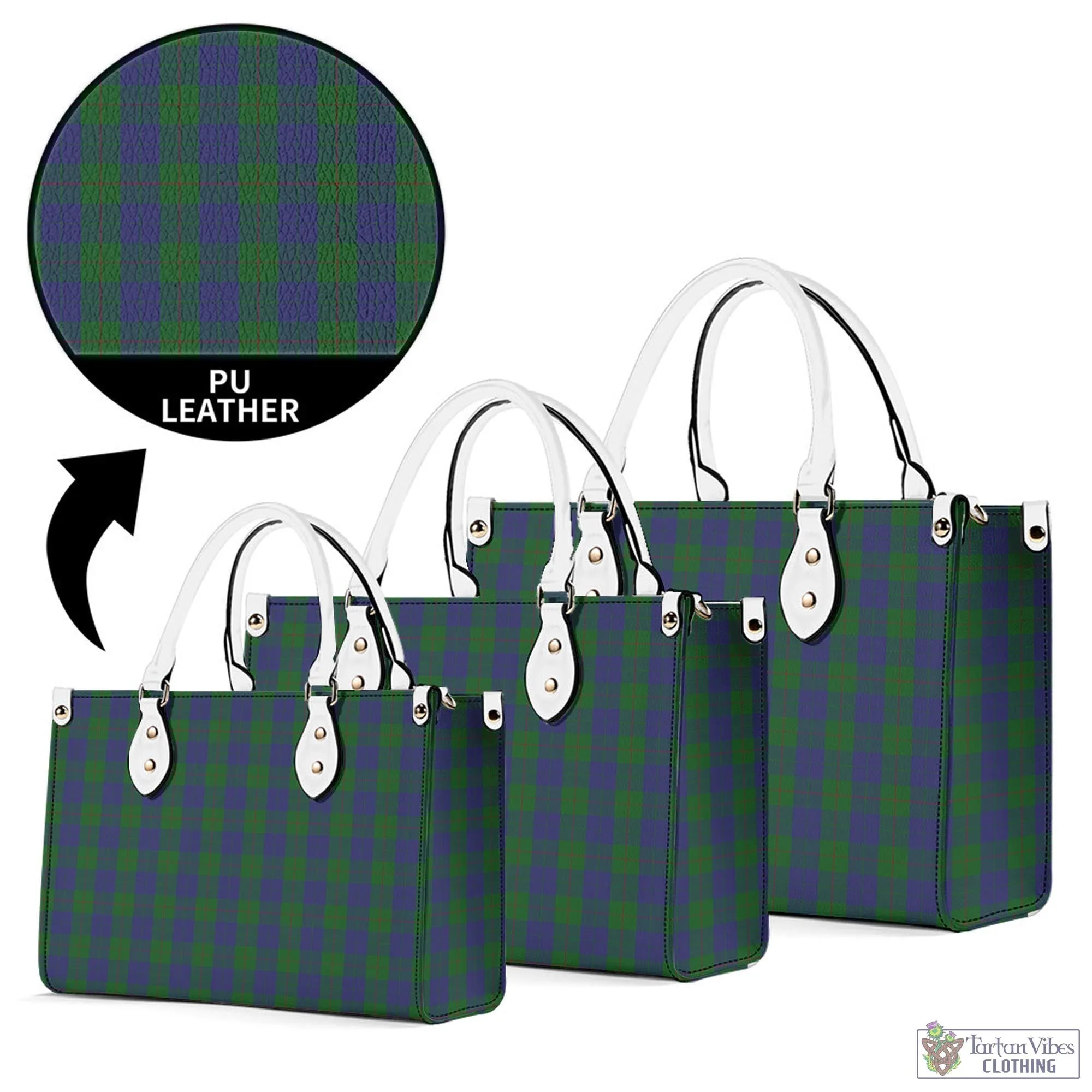 Barclay Tartan Luxury Leather Handbags