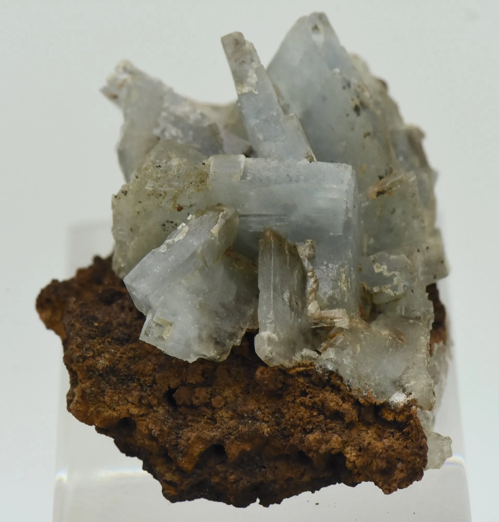 Barite Crystal Cluster on Matrix - Spain