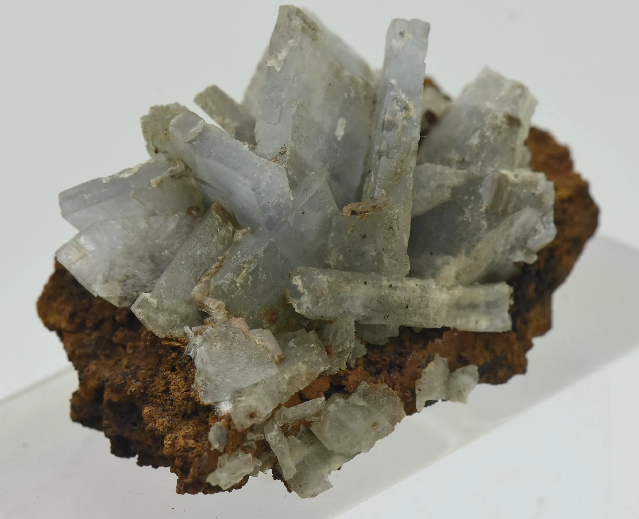 Barite Crystal Cluster on Matrix - Spain