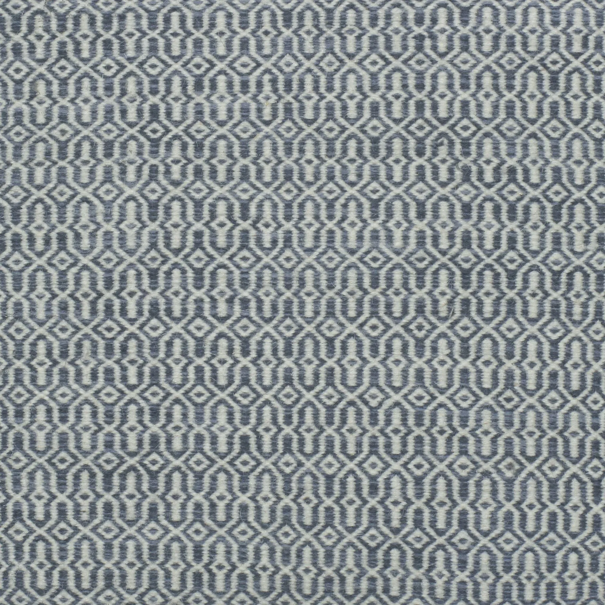 Barklie Flatweave Hand-Made Carpet, Blue