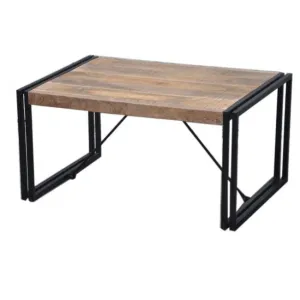 BARN Industrial Coffee Table 90Cm Natural