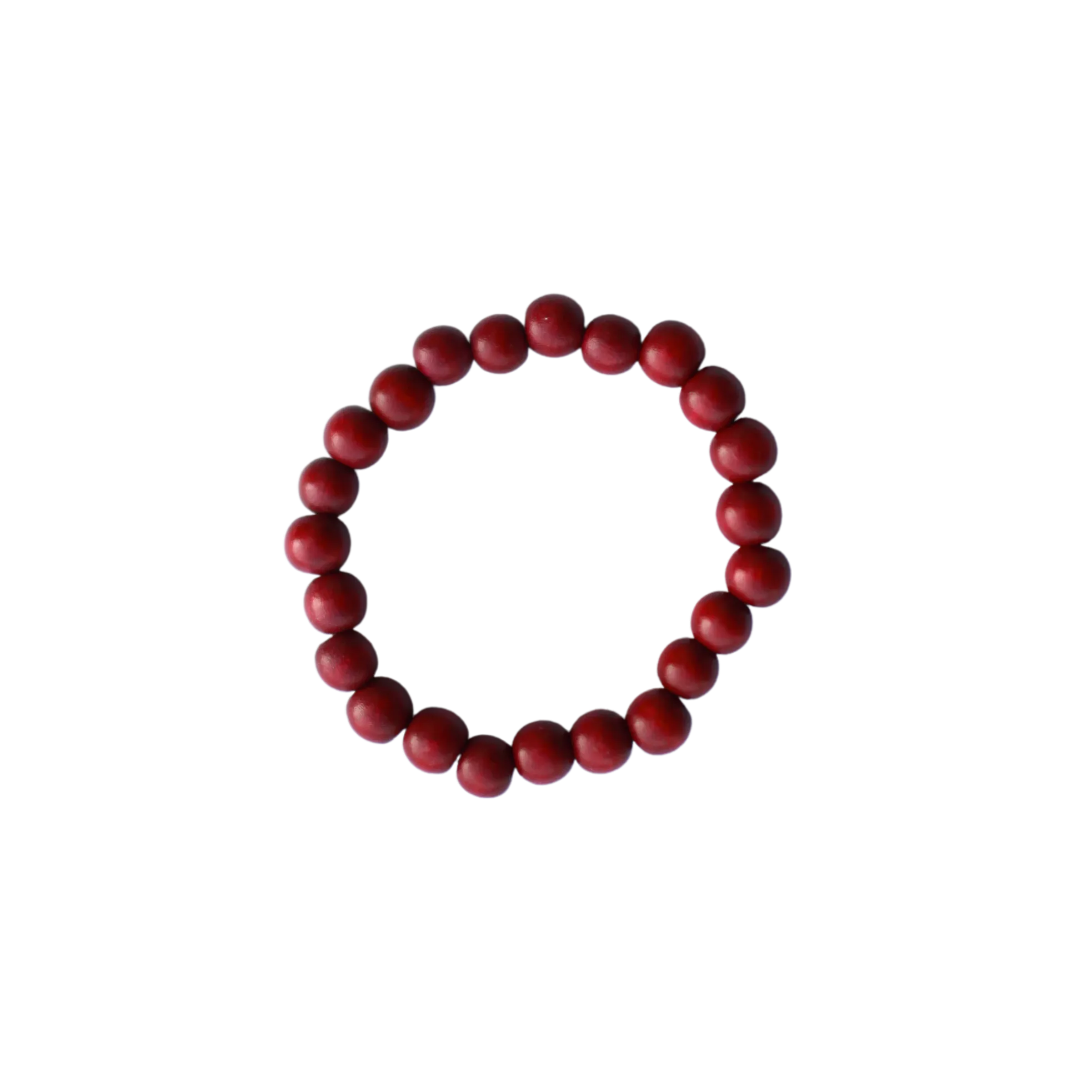 Barn Red Wood 8mm Bracelet