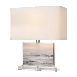 Barnes 18" Table Lamp in Gray