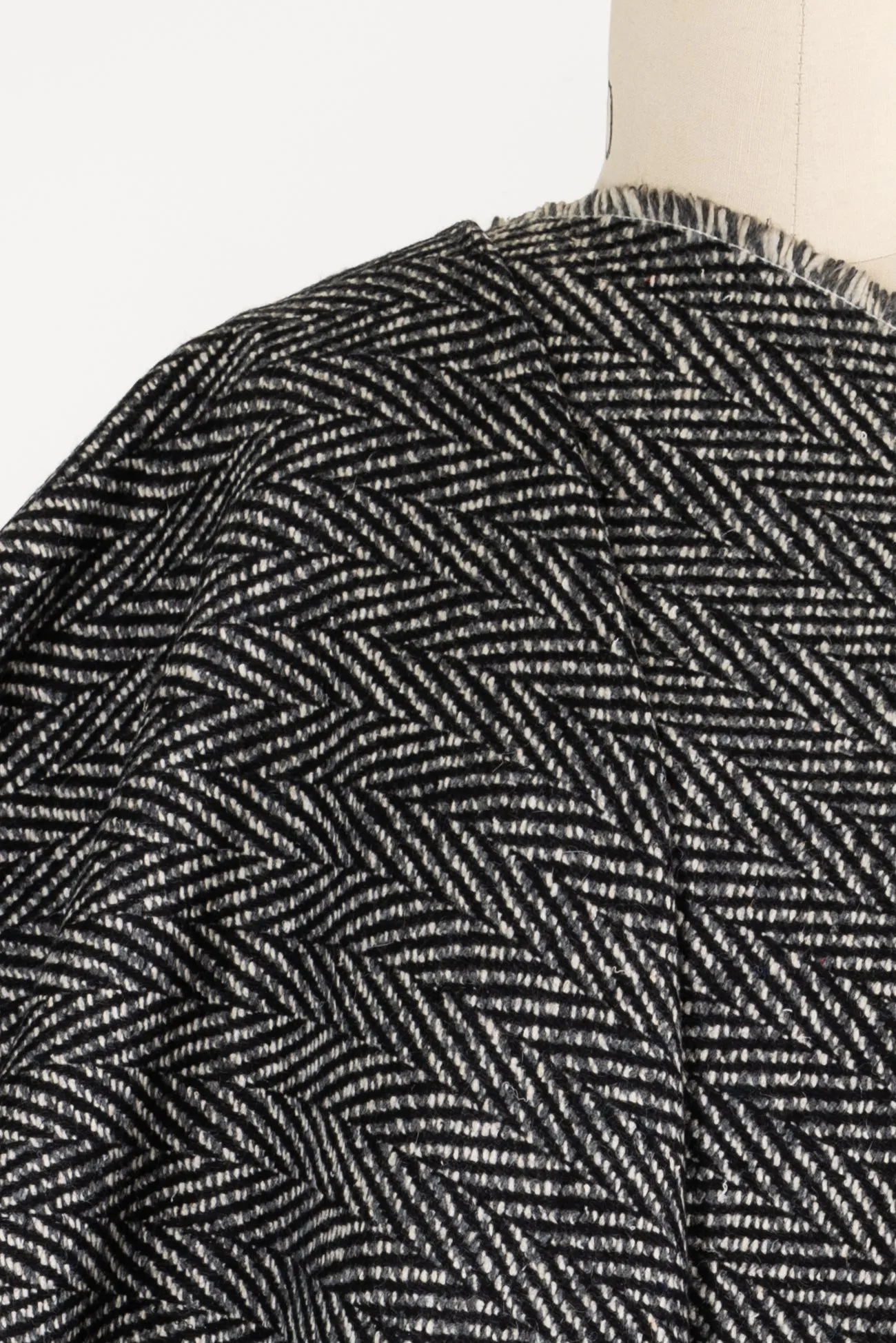 Barney Wool Herringbone Woven - ENDCUT