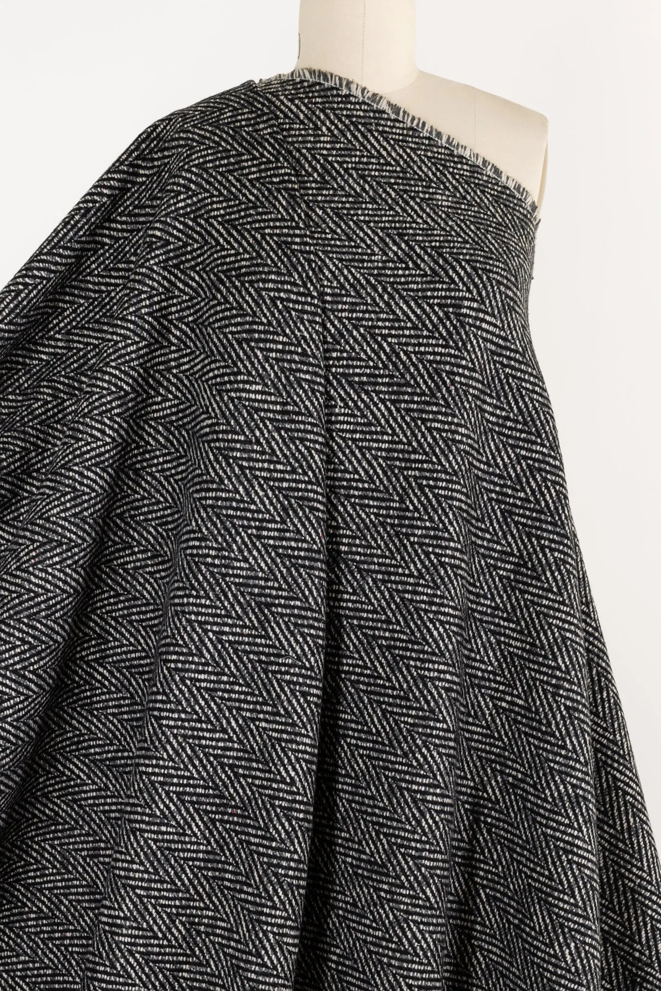 Barney Wool Herringbone Woven - ENDCUT