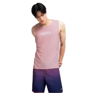 Barrel Mens Ocean Sleeveless Rashguard-PINK