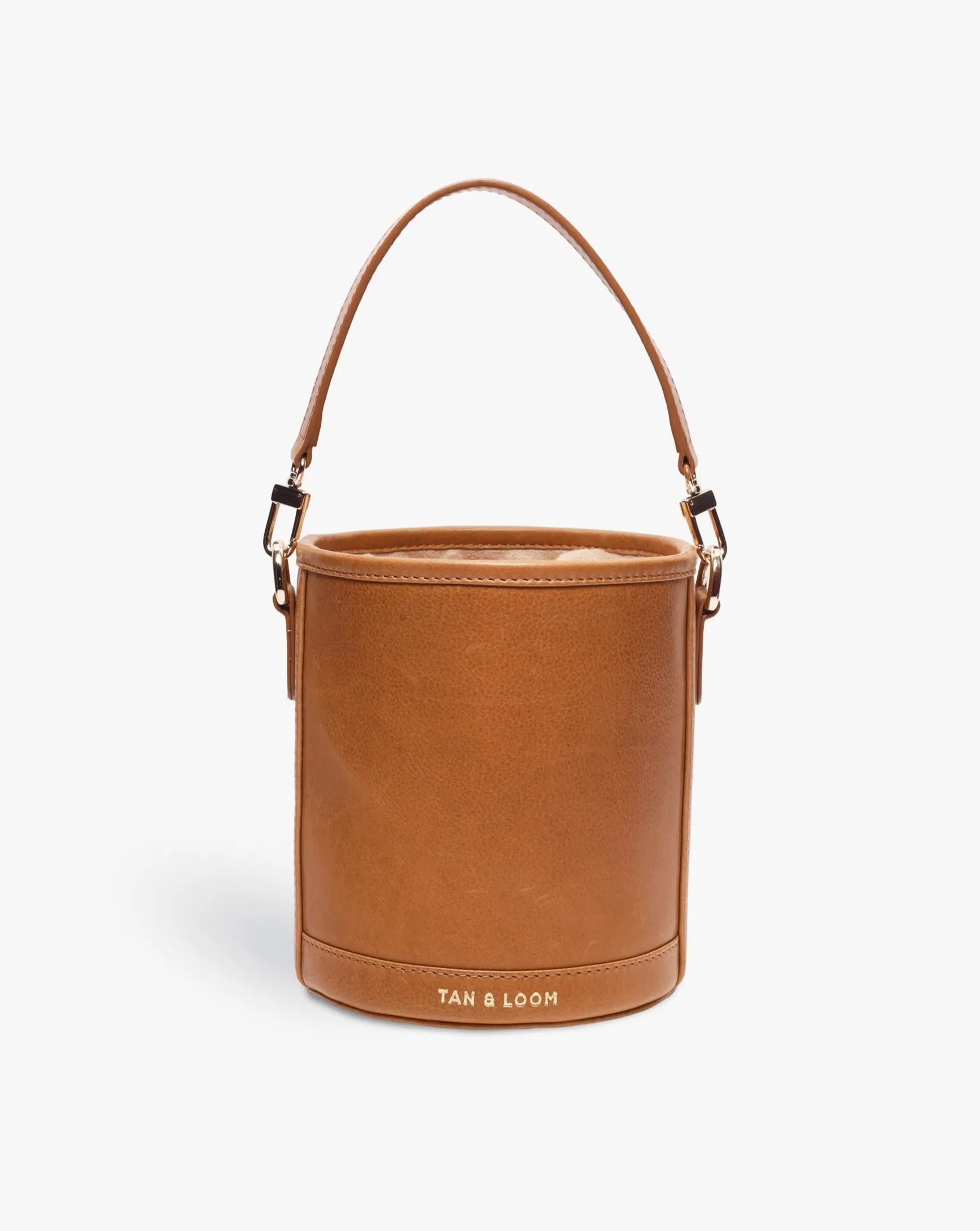 Barrel Potli Leather Bag