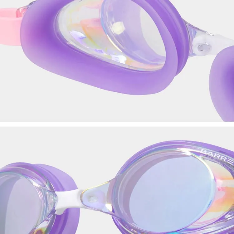 Barrel Training Mirror Swim Goggles-AURORA/PINK