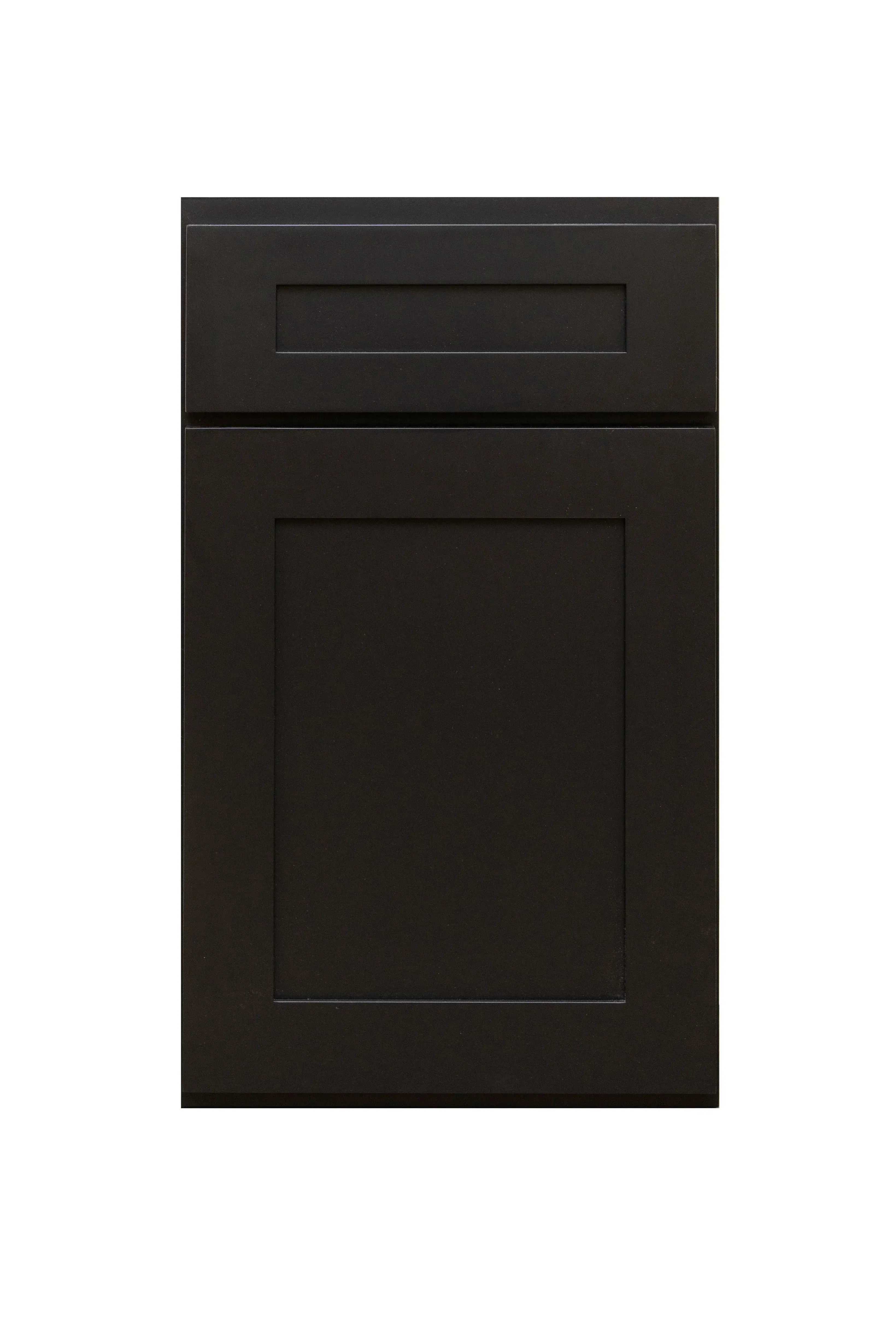 Base 27" - Pure Black 27 Inches 3 Drawer Base Cabinet /27"