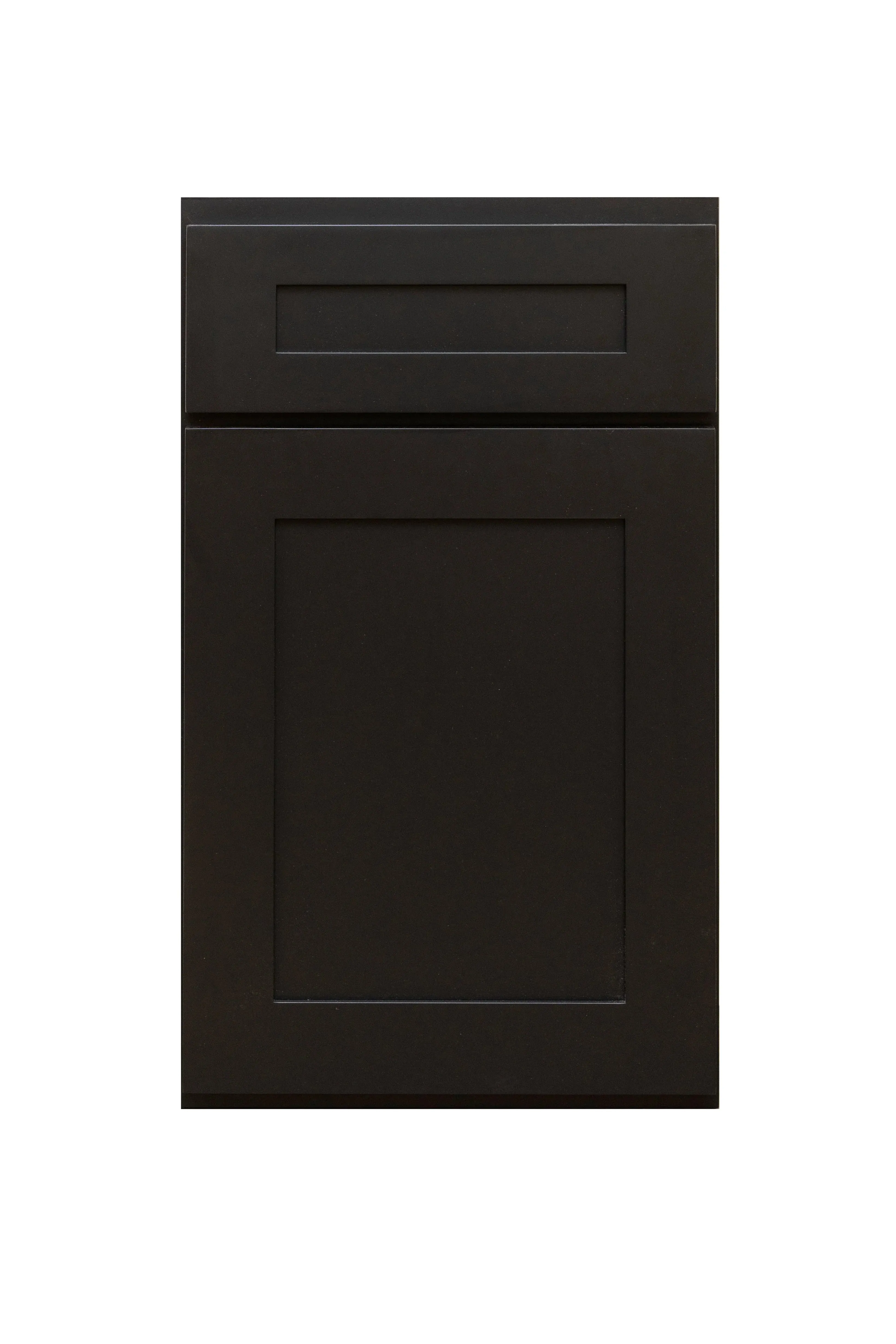 Base 36" - Pure Black 36 Inches 2 Drawer Base Cabinet /36"