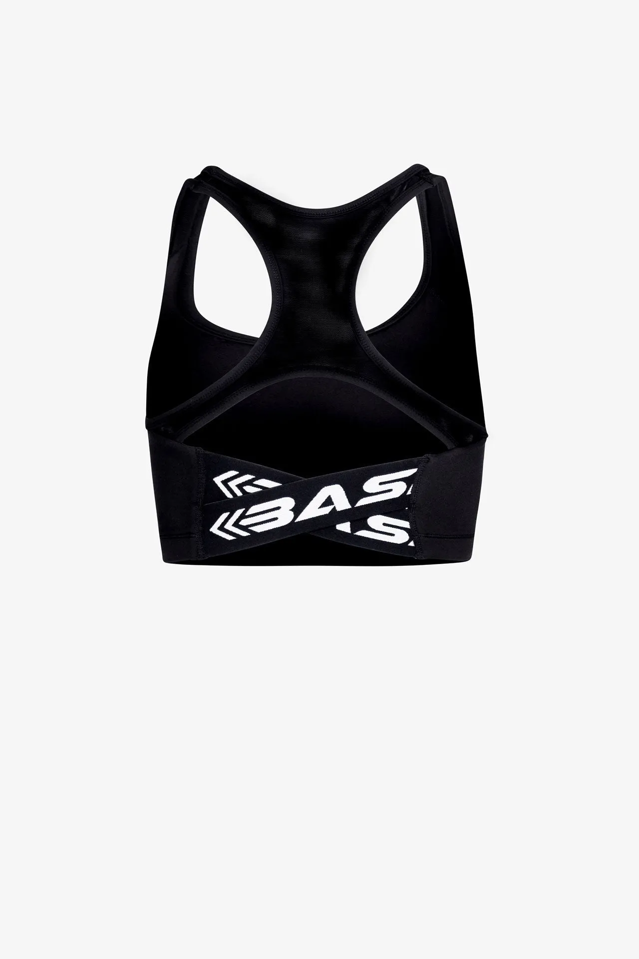 BASE Cross-Back Sports Bra - Black