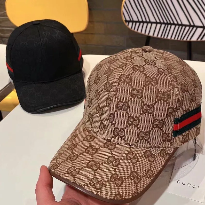 Baseball Cap GG Beige