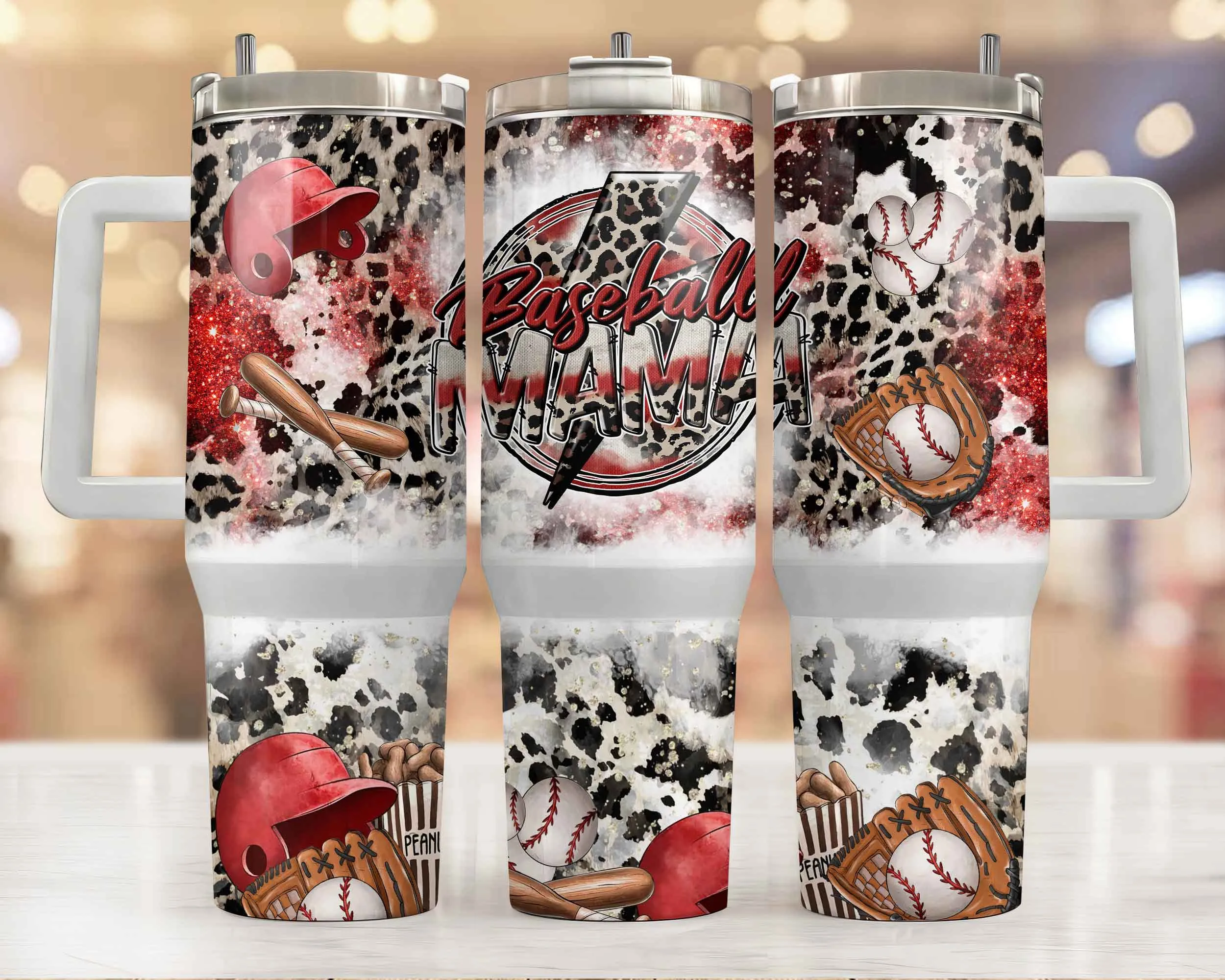 Baseball Mama 40oz Tumbler