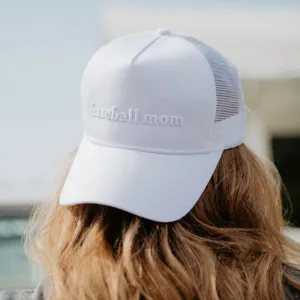 Baseball Mom 3-D Embroidered Wholesale Trucker Hat