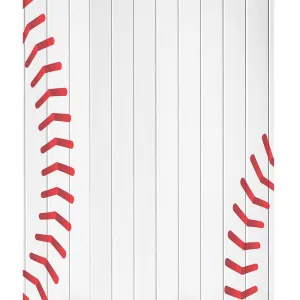 Baseball Planks Printed Backdrop