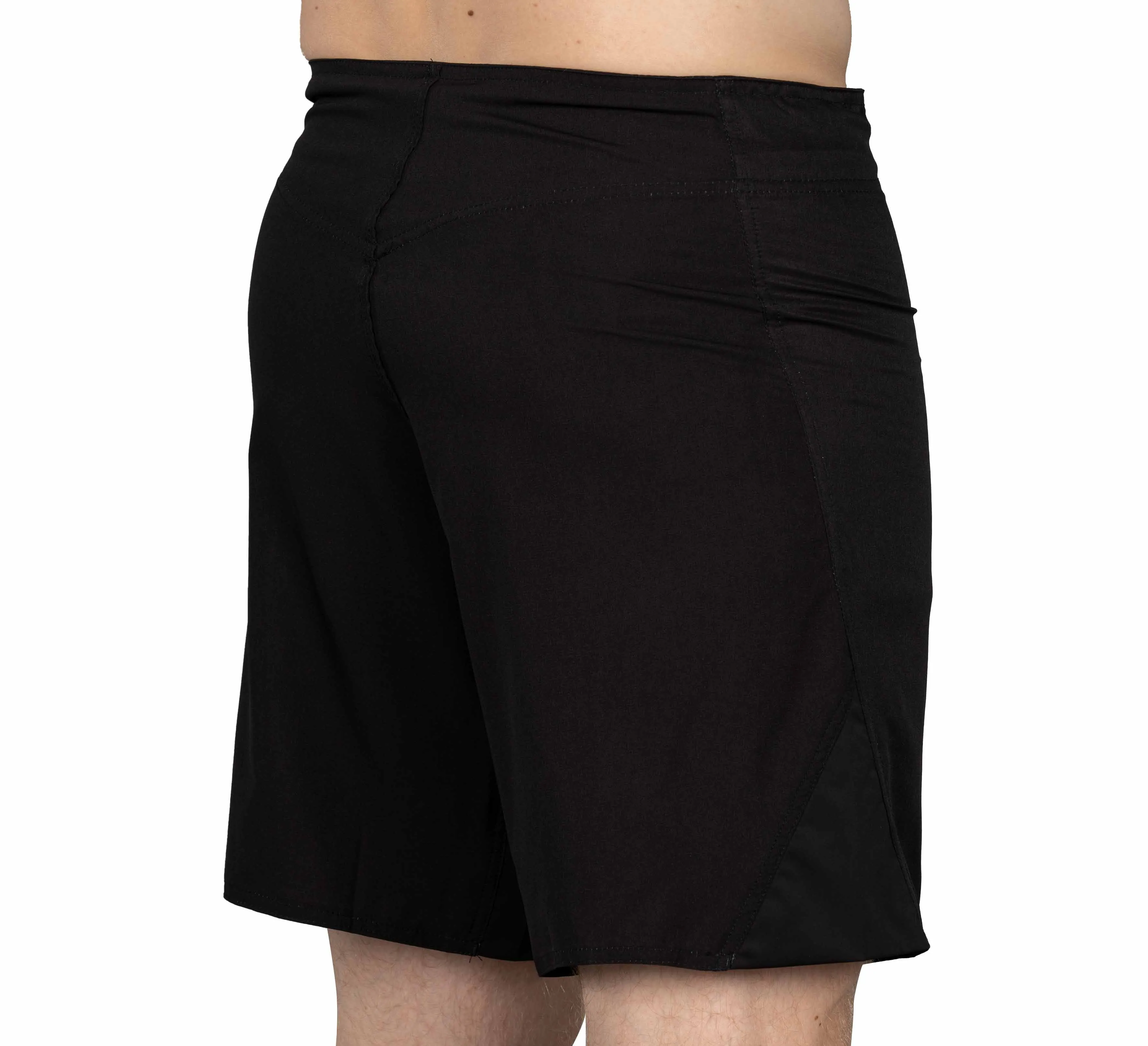 Baseline Fight Shorts Black/Orange