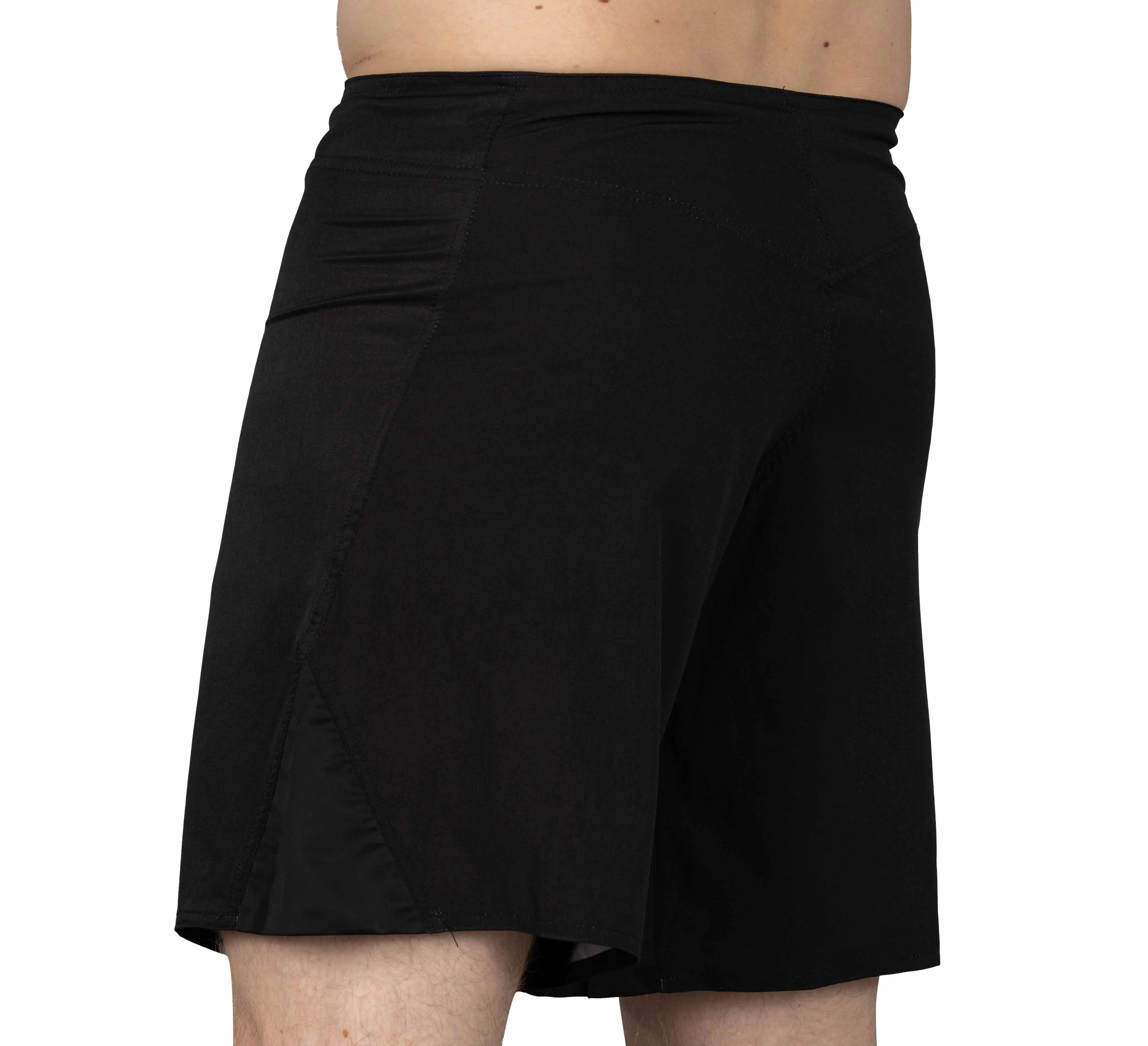 Baseline Fight Shorts Black/Red