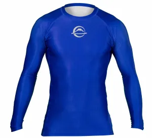 Baseline Ranked Long Sleeve Rashguard Blue