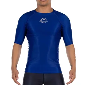 Baseline Ranked Short Sleeve Rashguard Blue