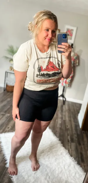 Basic biker shorts