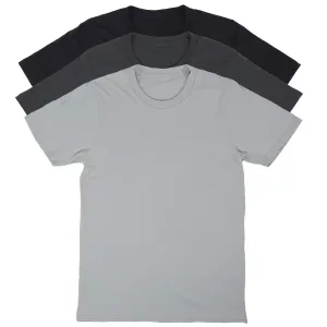 Basic Cotton T-Shirt Shades Of Gray Pack | Made in USA