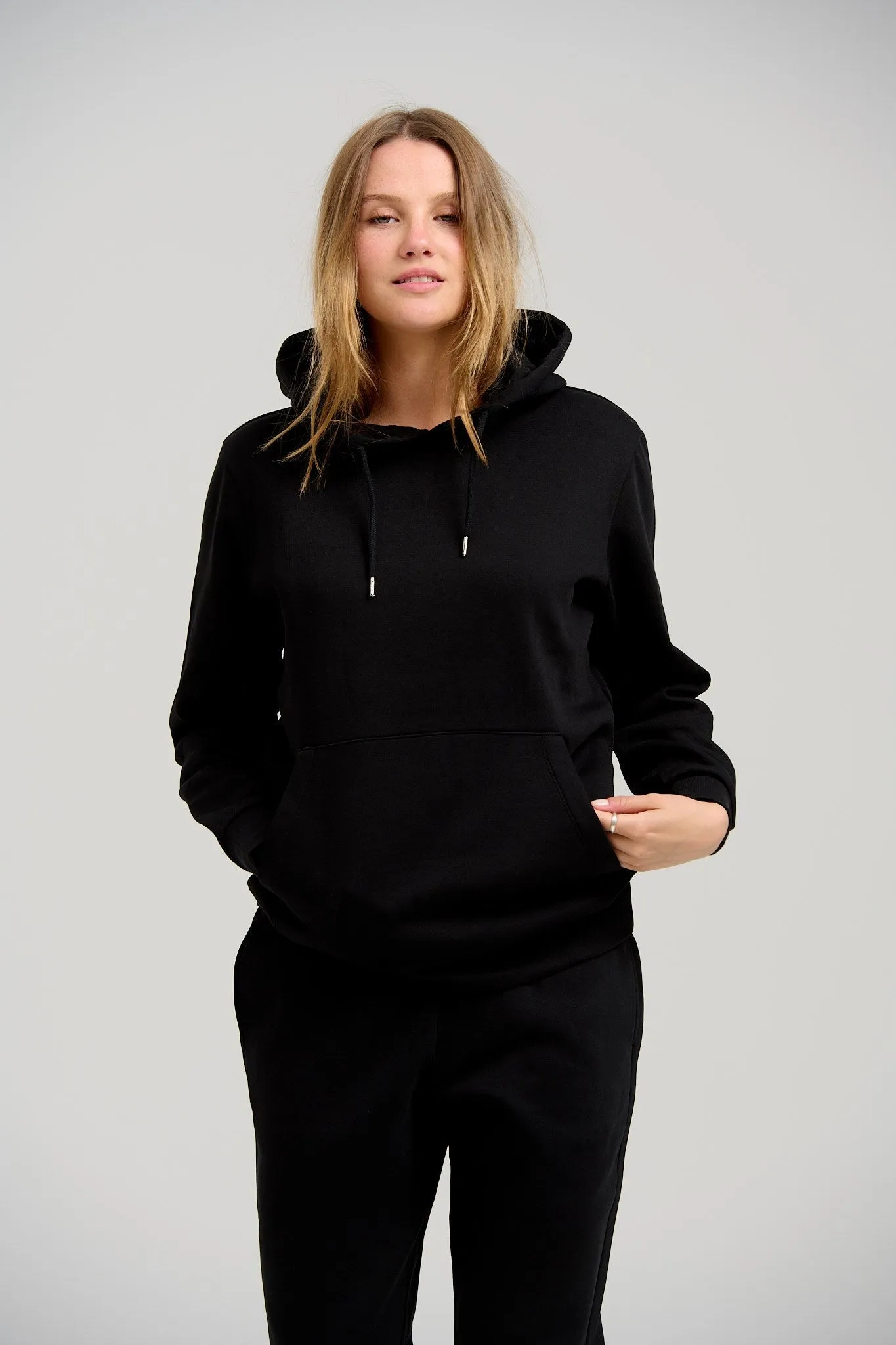 Basic Hoodie Sweat - Black