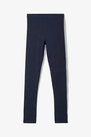 Basic leggings in cotton - Navy