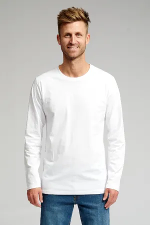 Basic Long-sleeved T-shirt - White