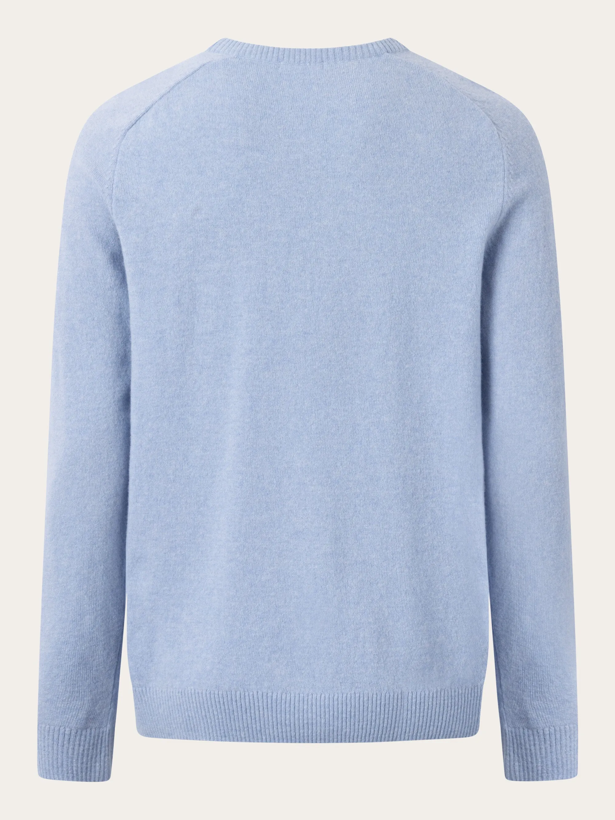 Basic o-neck knit - Asley Blue