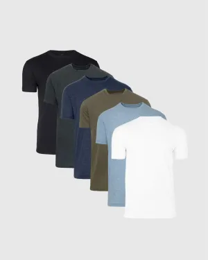 Basics and Heathers Crew Neck 6-Pack