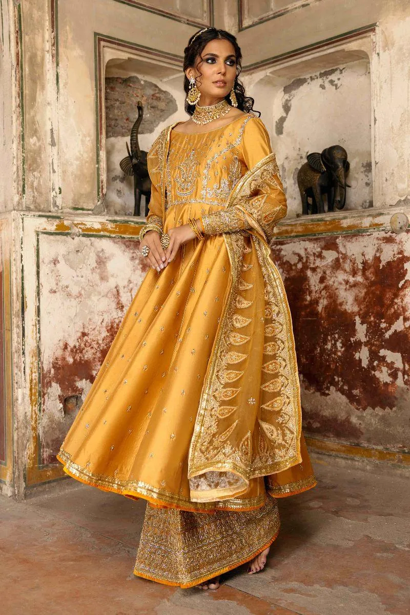 Basit Sipra - NAAZI - Raw Silk - 3 Piece