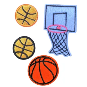 Basketball Iron On Patches