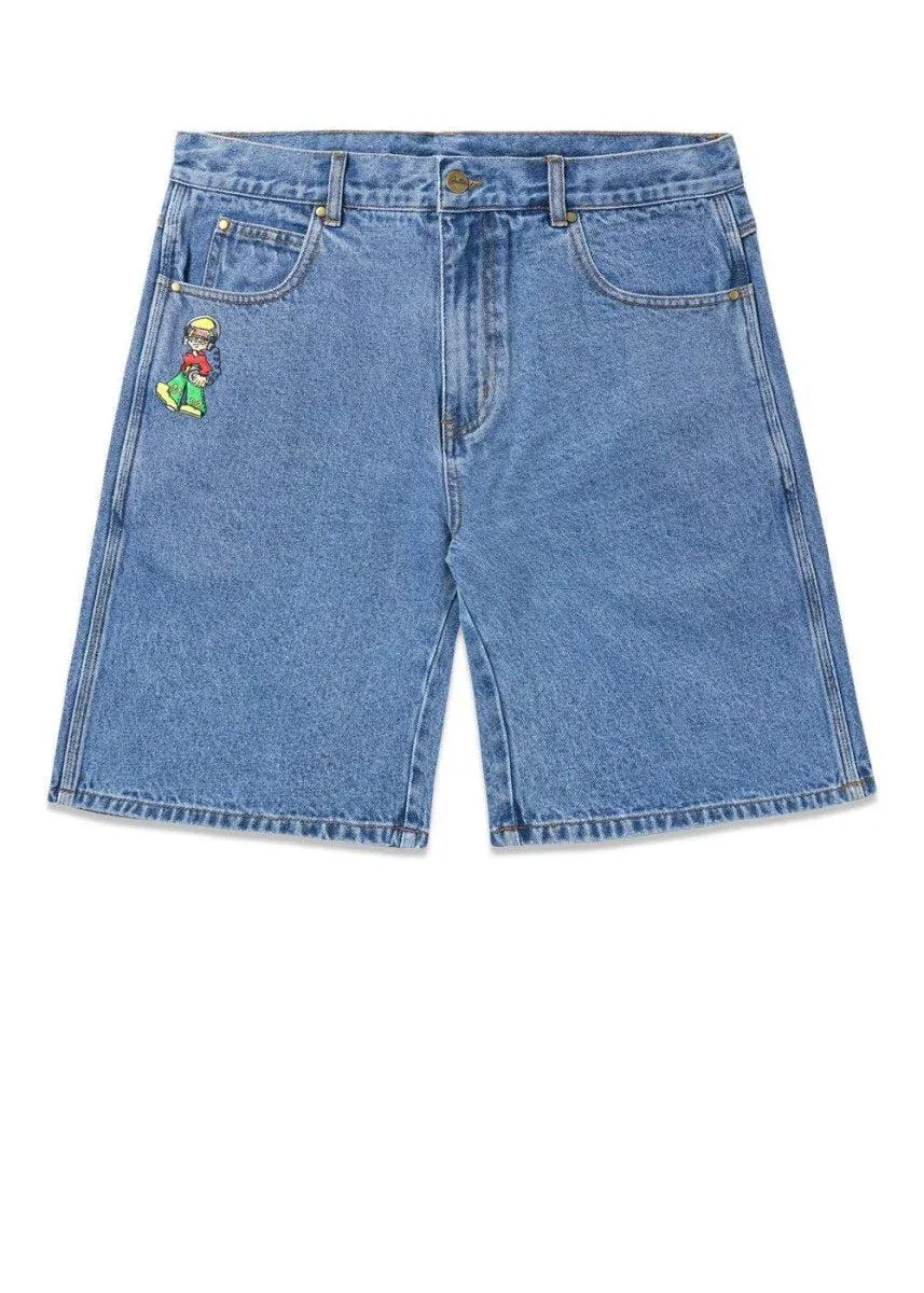 bass denim shorts - Washed Indigo