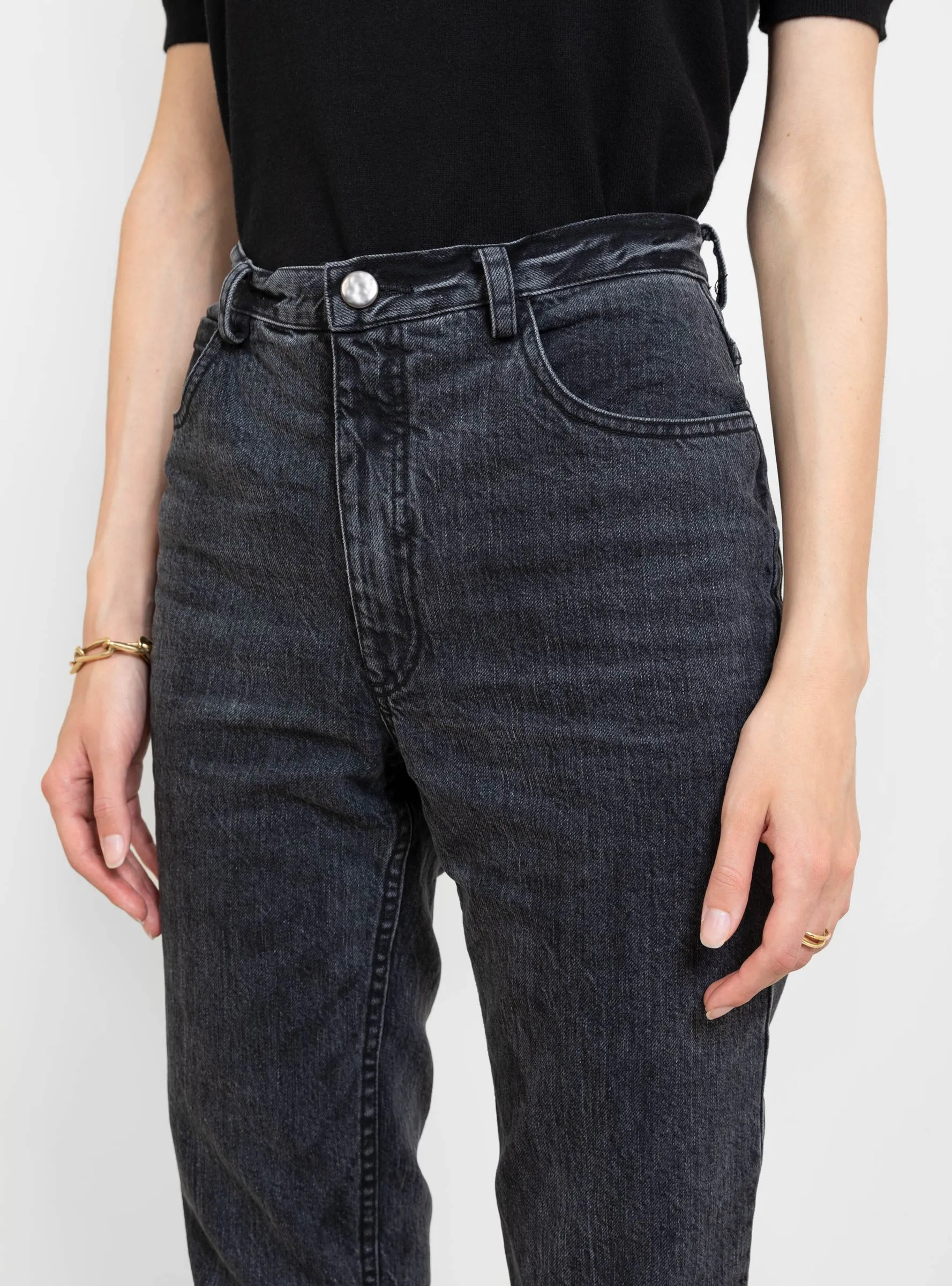 Bastien Pant Washed Black