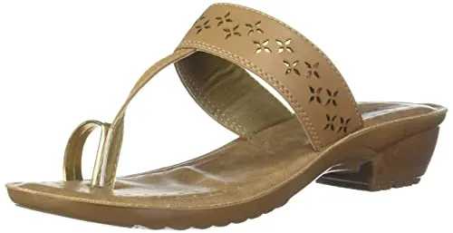 Bata womens PAYLA LASER TR. Beige Heeled Sandal - 4 UK (6718823)