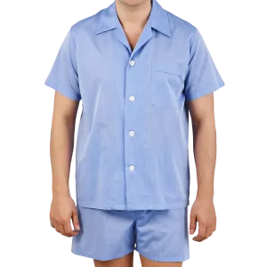 Batiste Blue Amalfi Cotton Short Pyjamas