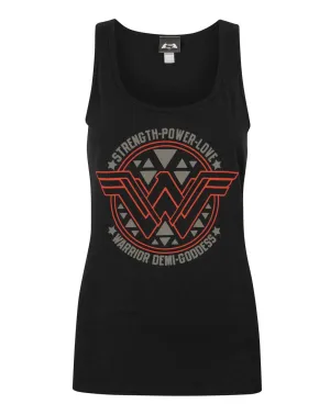 Batman VS Superman Wonder Woman Symbol Women's Vest