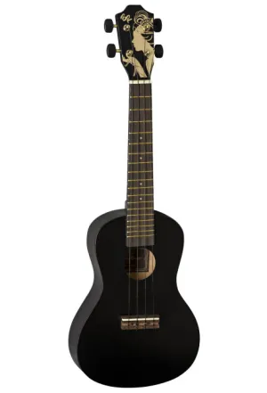 Baton Rouge Concert Ukulele - Black