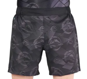 Battle Stripes Lightweight Shorts Black