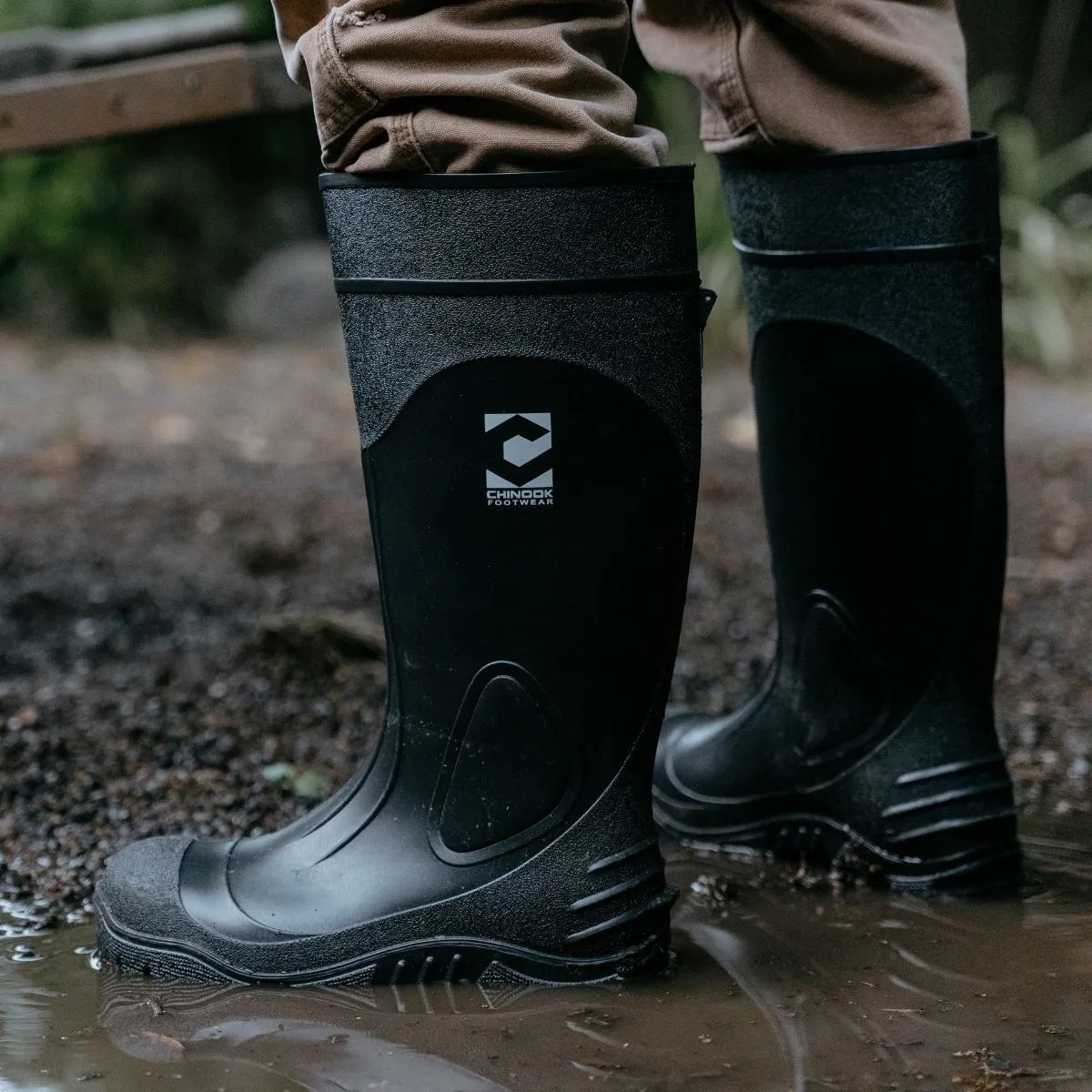 Battleaxe Regrind 15" Men's Waterproof Rubber Boot