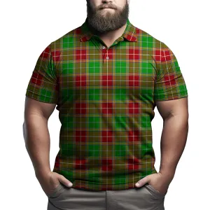 Baxter Modern Tartan Mens Polo Shirt