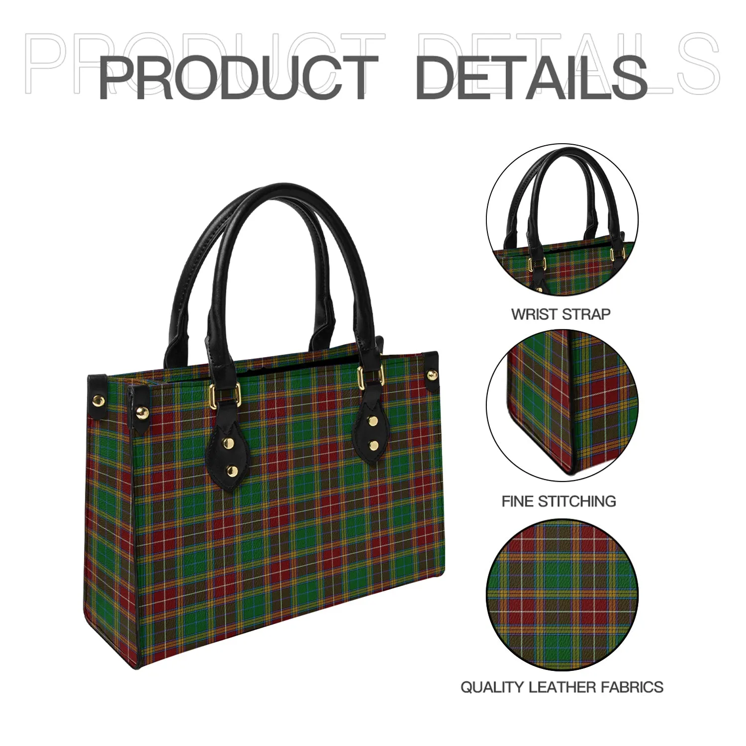 Baxter Tartan Leather Bag