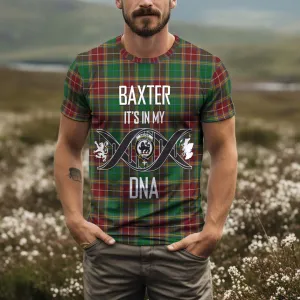 Baxter Tartan T-Shirt with Family Crest DNA In Me Style