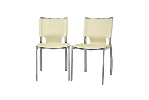 Baxton Studio Montclare Modern Dining Chair in Set of 2